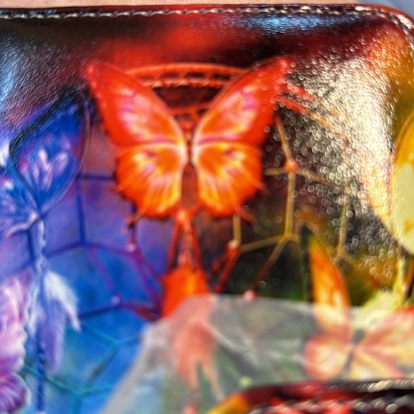 New Bcov iPhone 11 Pro Case, Bright Butterfly Multifunctional Wallet Flip - Picture 10 of 10